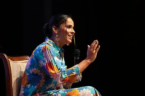 Saina Nehwal at Rashtrapati Bhavan